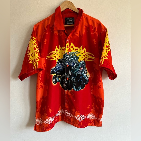 Vintage Truck Dragon Flame Shirt / Large / Urban Rags / UR - Picture 1 of 7